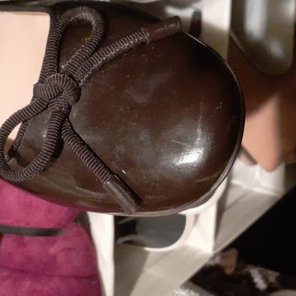 Salvatore Ferragamo cap toe heel ballet flats - Picture 8 of 8